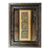 Mughal Hand Painted and Hand Carved Solid Wood Coffee Table C32